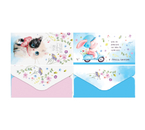 Открытка-конверт для денег Meshu, 85×164 мм, «Детство», ассорти Открытка-конверт для денег Meshu, 85×164 мм, «Детство», ассорти