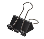 Зажим для бумаг Staff Everyday, 32 мм, до 140 л., черный Зажим для бумаг Staff Everyday, 32 мм, до 140 л., черный