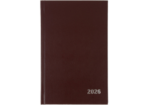 Ежедневник датированный на 2026 год BG, 135×205 мм, 168 л., коричневый Ежедневник датированный на 2026 год BG, 135×205 мм, 168 л., коричневый