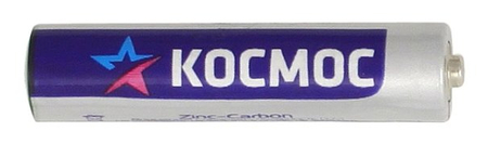 Батарейка солевая «Космос» , ААА, R03, 1.5V