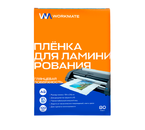 Пленка для ламинирования Workmate, А5 (154×216 мм), 80 мкм, глянец, 100 шт. Пленка для ламинирования Workmate, А5 (154×216 мм), 80 мкм, глянец, 100 шт.