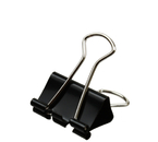 Зажим для бумаг Proff, 25 мм, до 100 л., черный Зажим для бумаг Proff, 25 мм, до 100 л., черный