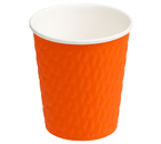 Стаканы одноразовые бумажные OfficeClean (двухслойные), 250 мл, 33 шт., оранжевые Стаканы одноразовые бумажные OfficeClean (двухслойные), 250 мл, 33 шт., оранжевые