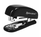 Степлер-мини Brauberg Classic, скобы №10, 12 л., 60 мм, черный Степлер-мини Brauberg Classic, скобы №10, 12 л., 60 мм, черный