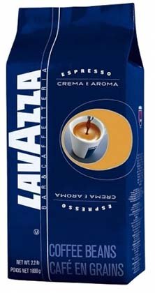 Кофе натуральный в зернах Lavazza Crema&Aroma Espresso, 1000 г, среднеобжаренный