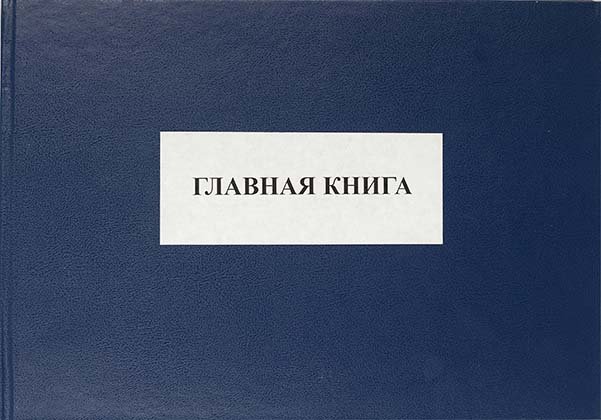 Главная книга 210×302 мм, 100 л.