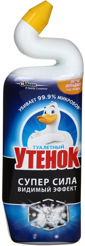 Средство чистящее для унитазов «Туалетный утенок», 750 мл, «Супер сила»