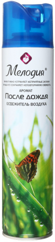 Освежитель воздуха «Мелодия» 300 мл, «После дождя»