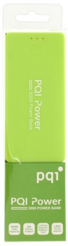 Аккумулятор i-Power 5000C PQI, 5000 mAh, салатовый Green