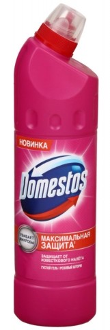 Средство для мытья сантехники Domestos, 750 мл «Розовый шторм»