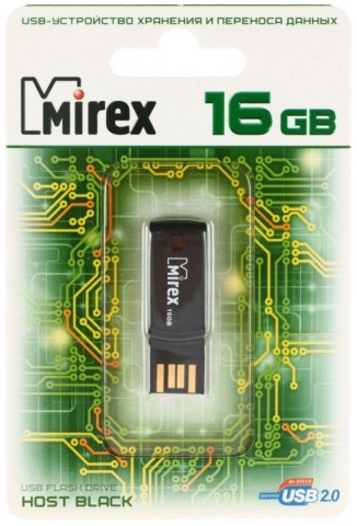 Flesh Nakopitel Mirex Host 16gb Korpus Chernyj 13600 Fmuhob16