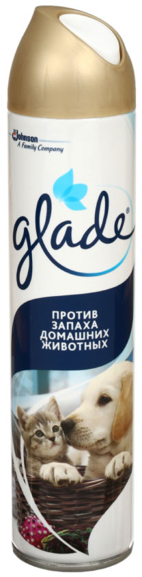 Освежитель воздуха Glade , 300 мл, «Против запаха домашних животных», ассорти