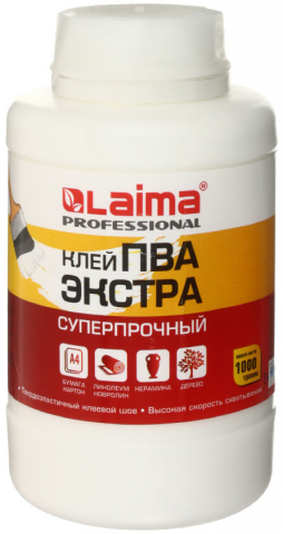 Клей ПВА Laima Professional «Экстра. Суперпорчный», 1000 г (1000 мл)