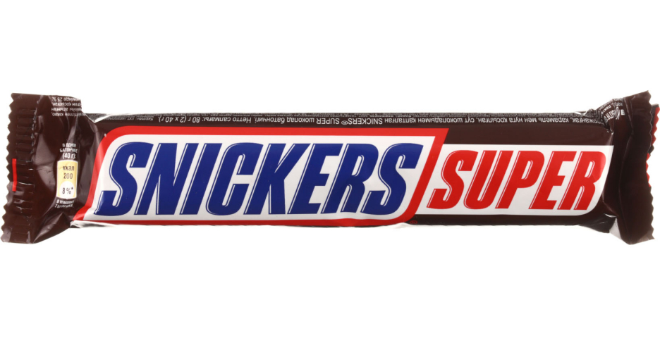 Батончик snickers super, 80 г