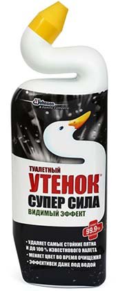 Средство чистящее для унитазов «Туалетный утенок» 750 мл, «Супер сила»