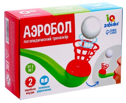 Игра развивающая «Аэробол» (для логопедических занятий), 3+