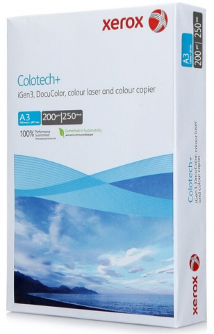 Бумага офисная Xerox Colotech + Production and Office Colour Laser, А3 (297*420 мм), 200 г/м2, 250 л.