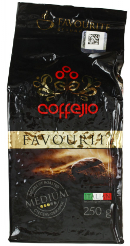 Кофе натуральный молотый Coffejio Favorite, 250 г, среднеобжаренный