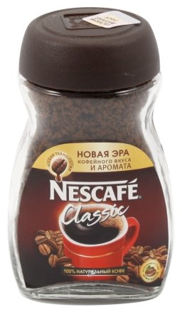 Кофе растворимый Nescafe Classic, 47,5 г, в стеклянной банке