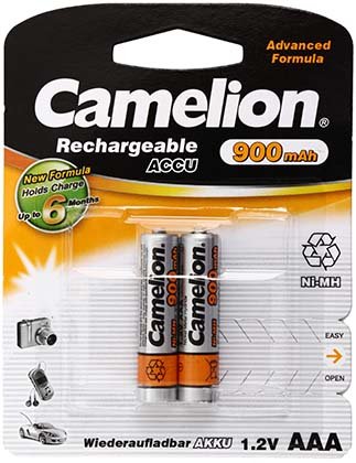 Аккумулятор Camelion Rechargeable Accu AAA, 1.2V, 900 mAh