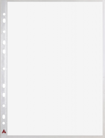 Файл А4+ перфорированный «Бюрократ СуперЛюкс» (текстурированный), 60 мкм, текстурированный, 215*307 мм (до 60 л.)