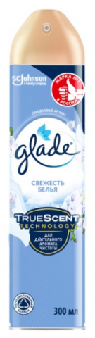 Освежитель воздуха Glade 300 мл, «Свежесть белья»