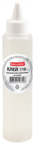 Клей силикатный Brauberg Classic, 110 г (110 мл)