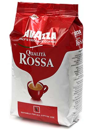 Кофе натуральный в зернах Lavazza Qualita Rosso, 1000 г, среднеобжаренный